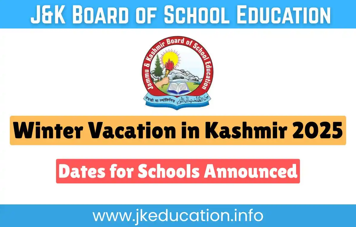 Winter Vacation in Kashmir 2025